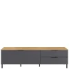 Discount Wohnen 16x47x47 Lowboard mit zwei Schubladen & Klappe - Lurys I