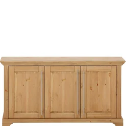 Sale Wohnen 132x70x39 Moderne Holzkommode mit drei Türen - Noellisa