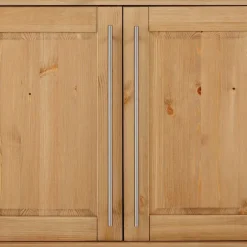 Sale Wohnen 132x70x39 Moderne Holzkommode mit drei Türen - Noellisa