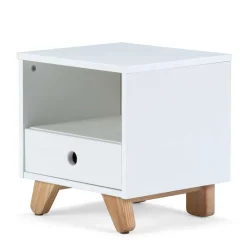 Clearance Wohnen 40x40x35 Nachtschrank mit Fach & Schublade - Kinfada