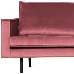 Hot Wohnen 300x85x155 Polsterecke in Pink & Schwarz - Majanco