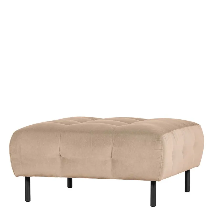 New Wohnen 90x45x90 Polsterhocker in Cremefarben - Leoniara