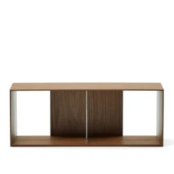 Best Wohnen 101x38x30 Regel Element in Nussbaum Furnier - Lician