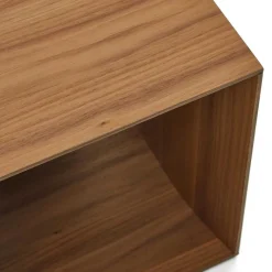 Best Wohnen 101x38x30 Regel Element in Nussbaum Furnier - Lician