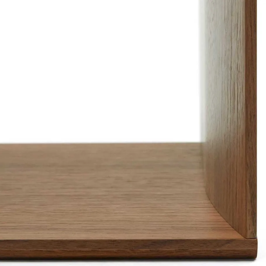 Best Wohnen 101x38x30 Regel Element in Nussbaum Furnier - Lician