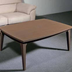 Sale Wohnen 120x47x80 Retro Couchtisch in Braun - Sasmia