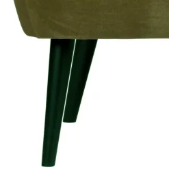 Best Wohnen 110x73x72 Retro Designsofa in Khaki Samt - Vaduzina