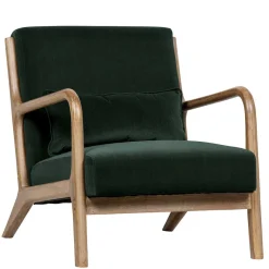 Best Wohnen 67x75x82 Retro Polstersessel mit Holzgestell - Narcissa