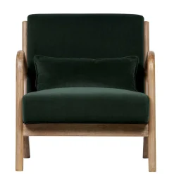 Best Wohnen 67x75x82 Retro Polstersessel mit Holzgestell - Narcissa
