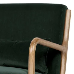Best Wohnen 67x75x82 Retro Polstersessel mit Holzgestell - Narcissa
