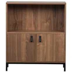 Best Wohnen 81x81x35 Retro Schrank mit Fach & 2 Türen - Bradley