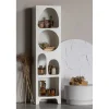 Sale Wohnen 48x180x32 Retro Standregal mit 5 Fächern - Tom