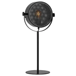 Hot Wohnen 20x60x20 Retro Tischleuchte in Schwarz - Nadelles