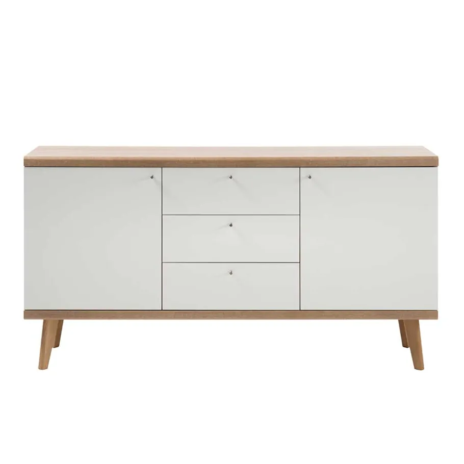 Hot Wohnen 160x83x40 Scandi Anrichte zweifarbig - Cablos