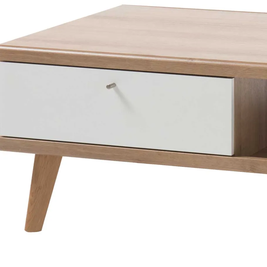 Best Wohnen 107x46x67 Scandi Couchtisch mit Stauraum - Cablos