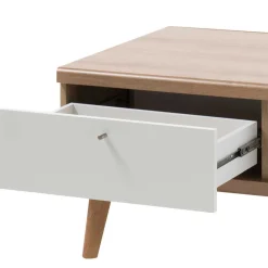 Best Wohnen 107x46x67 Scandi Couchtisch mit Stauraum - Cablos