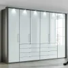 Discount Wohnen 307x240x58 Schlafzimmerschrank mit Falttüren - Audra