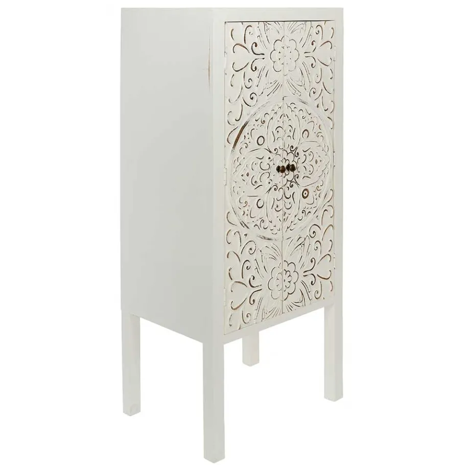 Sale Wohnen 50x121x36 Shabby Chic Schrank mit Ornament Muster - Acacio