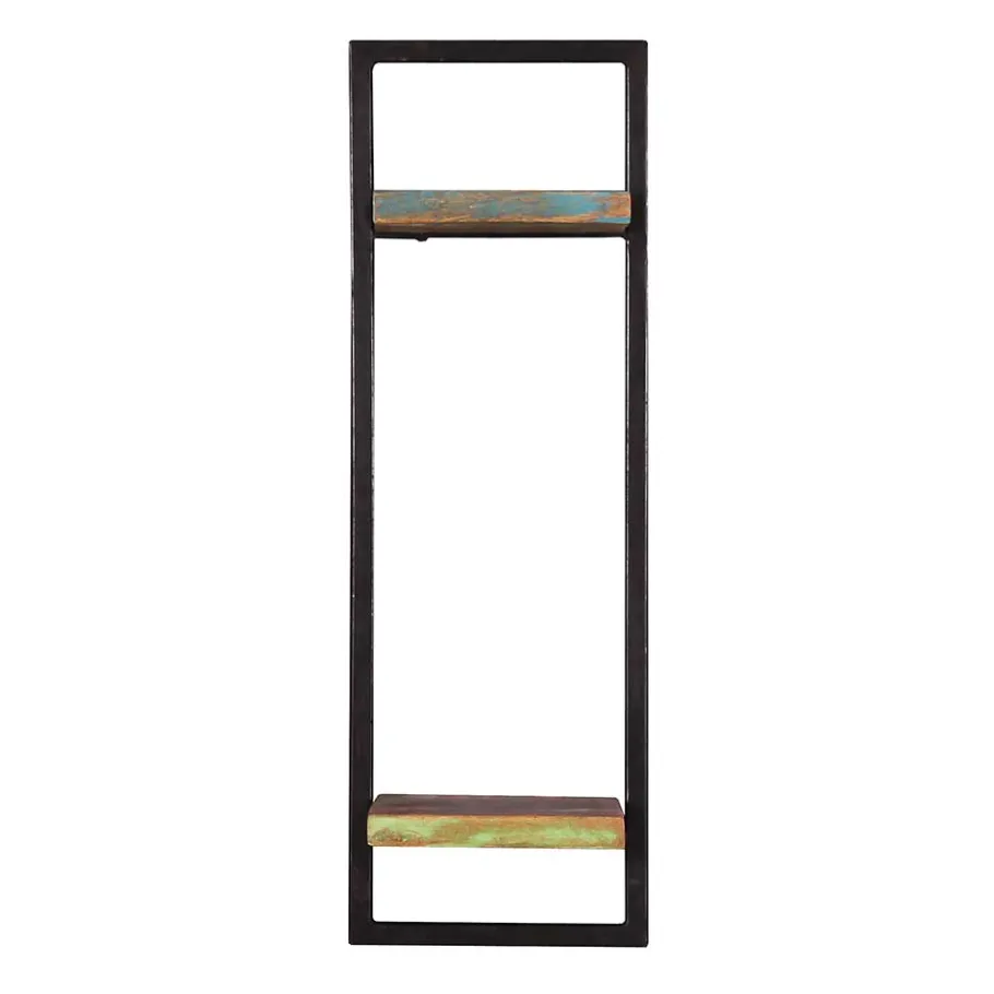 Clearance Wohnen 35x65x25 Shabby Wandregal mit 2 Böden - Jamaica