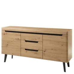 New Wohnen 160x83x40 Sideboard im Skandi Chic modern - Olcian