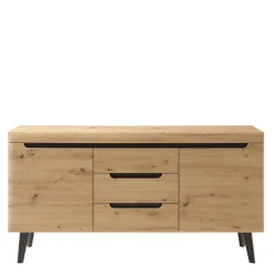 New Wohnen 160x83x40 Sideboard im Skandi Chic modern - Olcian
