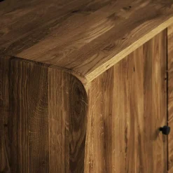 Online Wohnen 160x90x50 Sideboard in Nussbaumfarben lackiert - Nadelle