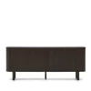 Wohnen 180x75x40 Sideboard in Schwarzbraun Esche - Tadaco