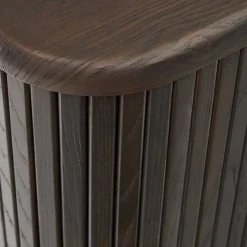 Wohnen 180x75x40 Sideboard in Schwarzbraun Esche - Tadaco