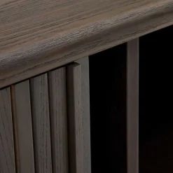 Wohnen 180x75x40 Sideboard in Schwarzbraun Esche - Tadaco