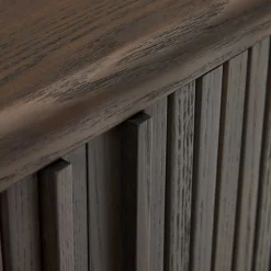 Wohnen 180x75x40 Sideboard in Schwarzbraun Esche - Tadaco