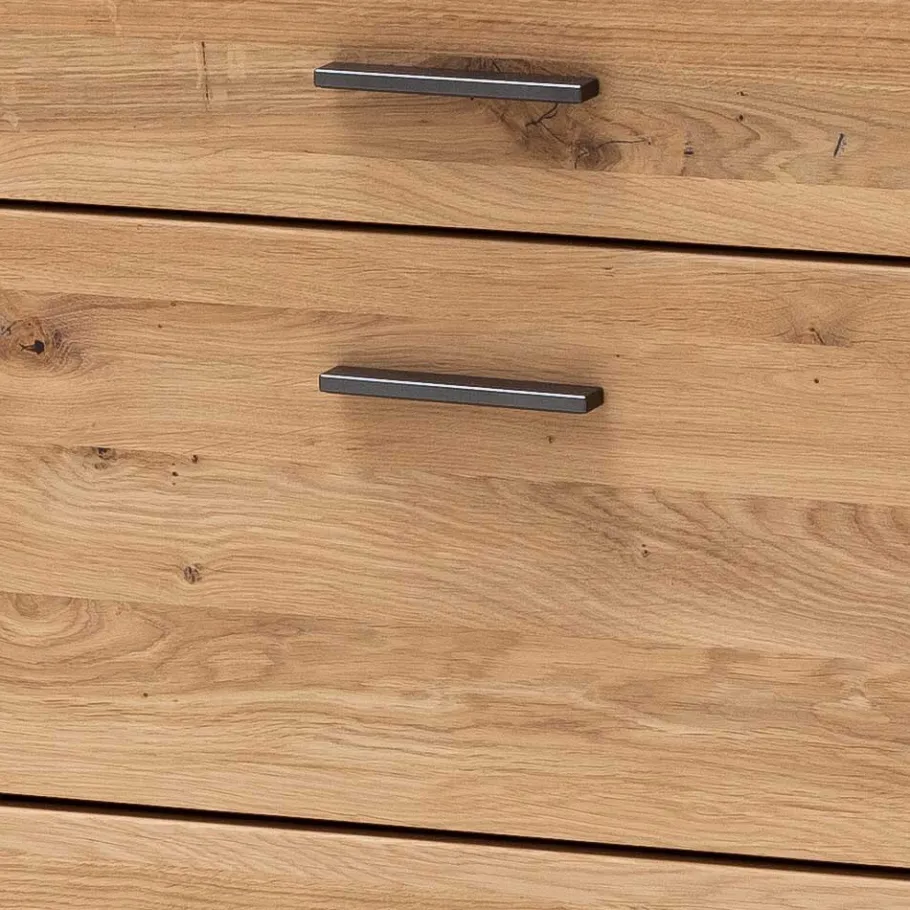 Clearance Wohnen 180x78x44 Sideboard mit Furnier Eiche Bianco - Crupean