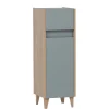 Clearance Wohnen 30x90x33 Skandi Bad Unterschrank in Hellblau - Settas