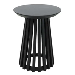 Best Wohnen 40x50x40 Skandi Beistelltisch in Schwarz - Adison