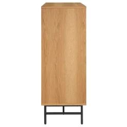 Sale Wohnen 80x113x40 Skandi Hochkommode in Eiche - Piassona
