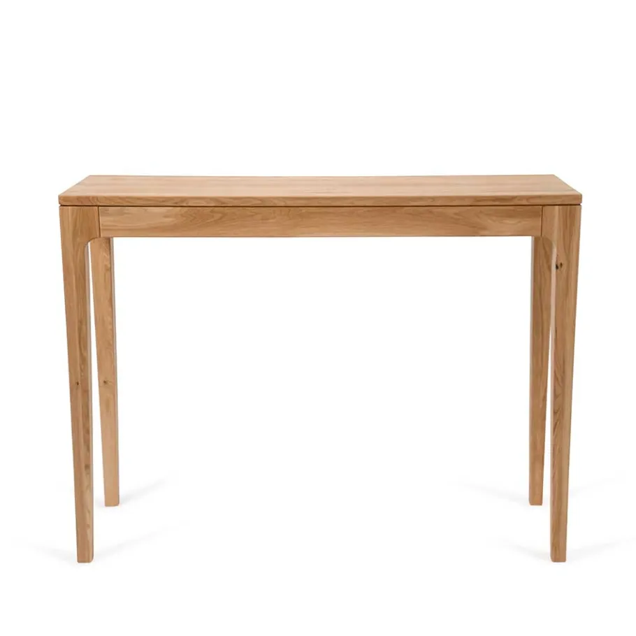 Outlet Wohnen 100x80x30 Skandi Konsoltisch aus Massivholz - Tenerife