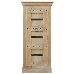 Sale Wohnen 55x120x45 1-türige Hochkommode im Shabby Chic - Abid