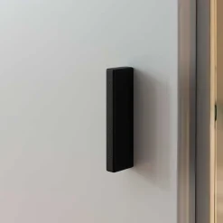 Online Wohnen 75x199x37 2-türiger Wohnzimmerschrank modern - Apulco