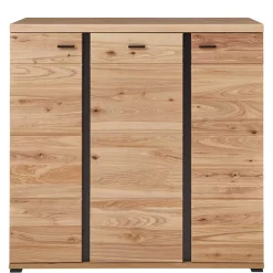 Outlet Wohnen 123x121x42 3-türiges Highboard teilmassiv - Latenda