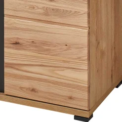 Outlet Wohnen 123x121x42 3-türiges Highboard teilmassiv - Latenda