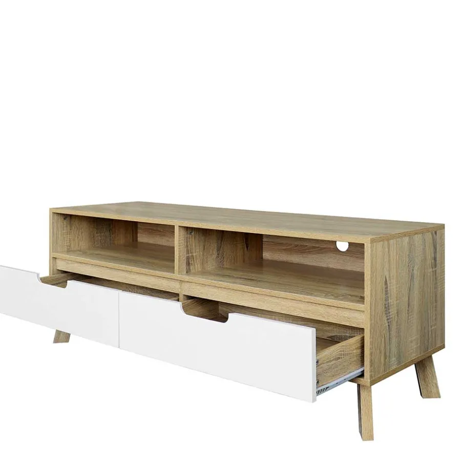 New Wohnen 140x52x40 TV Kommode im Skandi Design - Justa