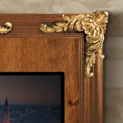 Online Wohnen 150x130x6 TV Wandpaneel im Itaiienischen Stil - Carlenna