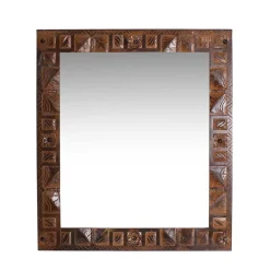 New Wohnen 68x79x8 Wandspiegel im Kolonialstil - Solapura