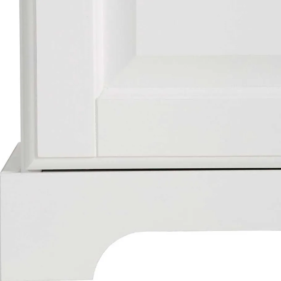 Discount Wohnen 180x84x40 Weißes Sideboard - Landhaus modern - Akbelev