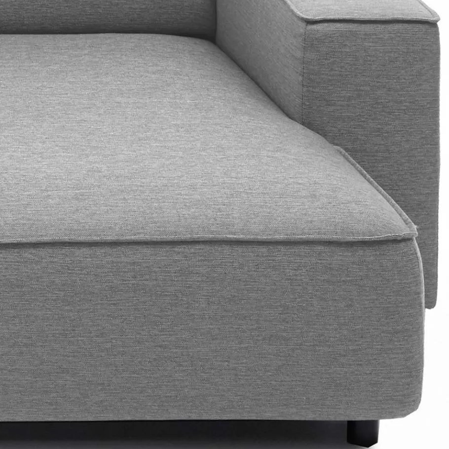 Clearance Wohnen 324x70x195 Wohnlandschaft in Hellgrau - Brianco