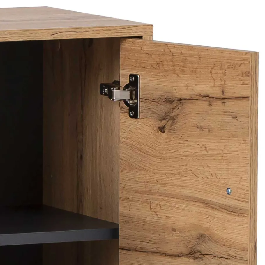 Online Wohnen 112x94x33 Wohnzimmer Kommode mit vier Türen - Swurta