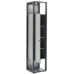Clearance Wohnen 40x178x37 Wohnzimmer Schrank in Grau & Anthrazit - Ridona I
