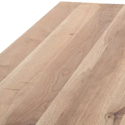 New Wohnen Zerreiche Esstischbank mit Schweizer Kante - Osla