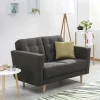 Outlet Wohnen Zweier Couch mit Federkern - Durai