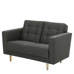 Outlet Wohnen Zweier Couch mit Federkern - Durai