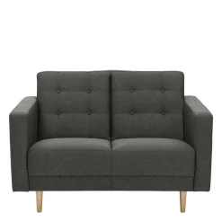 Outlet Wohnen Zweier Couch mit Federkern - Durai